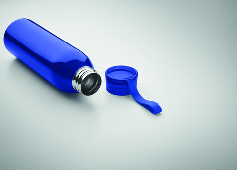 Edelstahlflasche 650ml - Blau bedrucken, Art.-Nr. MO2241-04