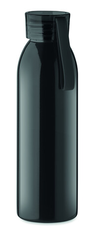 Edelstahlflasche 650ml - Schwarz bedrucken, Art.-Nr. MO2241-03