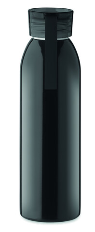 Edelstahlflasche 650ml - Schwarz bedrucken, Art.-Nr. MO2241-03