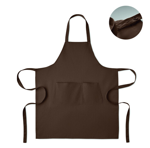 Küchenschürze Organic Cotton - Schokolade bedrucken, Art.-Nr. MO2249-41 Küchenschürze Organic Cotton - Schokolade bedrucken, Art.-Nr. MO2249-41