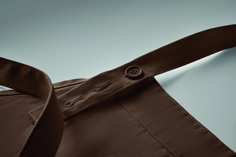 Küchenschürze Organic Cotton - Schokolade bedrucken, Art.-Nr. MO2249-41 Küchenschürze Organic Cotton - Schokolade bedrucken, Art.-Nr. MO2249-41