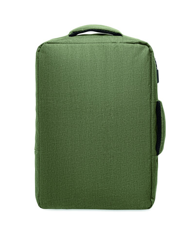 15" Laptop-Rucksack - Armeegrün bedrucken, Art.-Nr. MO2305-49