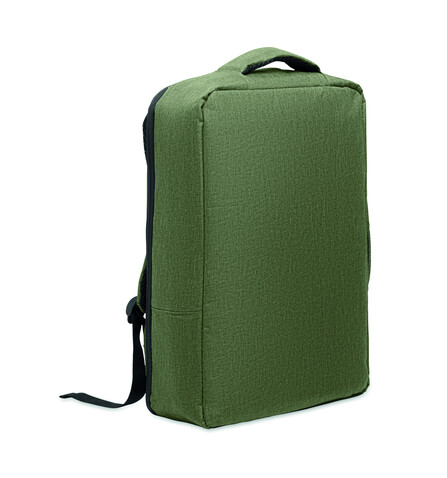 15" Laptop-Rucksack - Armeegrün bedrucken, Art.-Nr. MO2305-49