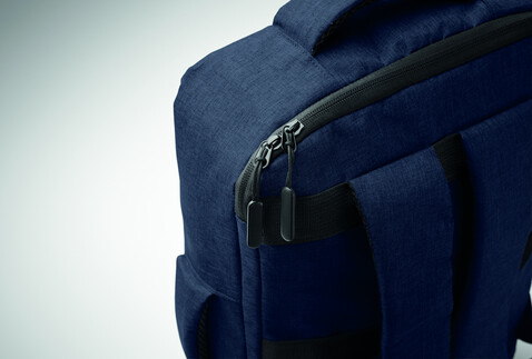 15" Laptop-Rucksack - Marineblau bedrucken, Art.-Nr. MO2305-85