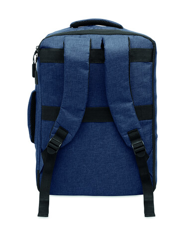 15" Laptop-Rucksack - Marineblau bedrucken, Art.-Nr. MO2305-85