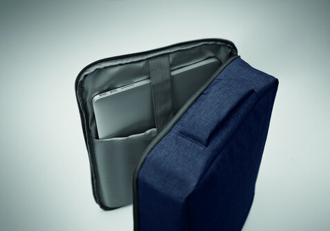 15" Laptop-Rucksack - Marineblau bedrucken, Art.-Nr. MO2305-85