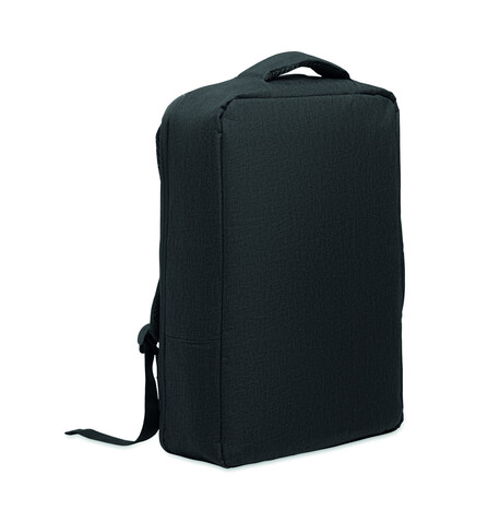 15" Laptop-Rucksack - Schwarz bedrucken, Art.-Nr. MO2305-03 15" Laptop-Rucksack - Schwarz bedrucken, Art.-Nr. MO2305-03