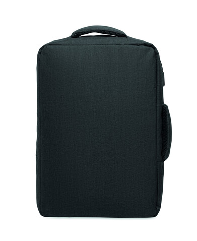 15" Laptop-Rucksack - Schwarz bedrucken, Art.-Nr. MO2305-03 15" Laptop-Rucksack - Schwarz bedrucken, Art.-Nr. MO2305-03