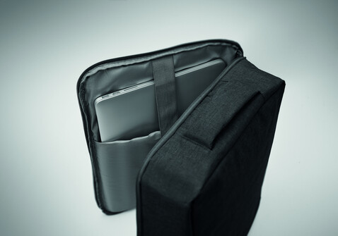 15" Laptop-Rucksack - Schwarz bedrucken, Art.-Nr. MO2305-03 15" Laptop-Rucksack - Schwarz bedrucken, Art.-Nr. MO2305-03