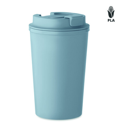 Doppelwandiger Becher 350 ml - Petrol bedrucken, Art.-Nr. MO2310-20