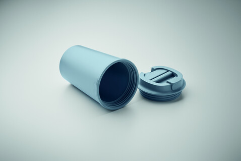 Doppelwandiger Becher 350 ml - Petrol bedrucken, Art.-Nr. MO2310-20