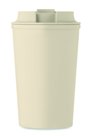 Doppelwandiger Becher 350 ml - Beige bedrucken, Art.-Nr. MO2310-13 Doppelwandiger Becher 350 ml - Beige bedrucken, Art.-Nr. MO2310-13
