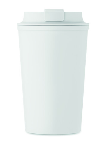 Doppelwandiger Becher 350 ml - Weiß bedrucken, Art.-Nr. MO2310-06
