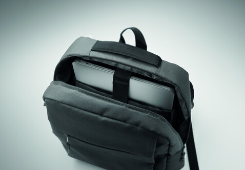 15" Laptop-Rucksack - Steingrau bedrucken, Art.-Nr. MO2318-15 15" Laptop-Rucksack - Steingrau bedrucken, Art.-Nr. MO2318-15