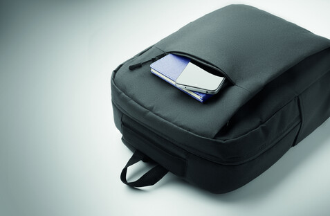 15" Laptop-Rucksack - Steingrau bedrucken, Art.-Nr. MO2318-15 15" Laptop-Rucksack - Steingrau bedrucken, Art.-Nr. MO2318-15