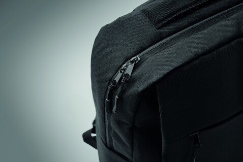 15" Laptop-Rucksack - Schwarz bedrucken, Art.-Nr. MO2318-03 15" Laptop-Rucksack - Schwarz bedrucken, Art.-Nr. MO2318-03