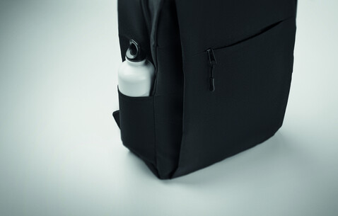 15" Laptop-Rucksack - Schwarz bedrucken, Art.-Nr. MO2318-03 15" Laptop-Rucksack - Schwarz bedrucken, Art.-Nr. MO2318-03