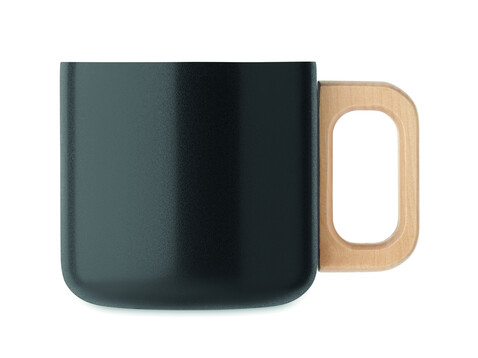 Doppelwandiger Becher 350 ml - Schwarz bedrucken, Art.-Nr. MO2325-03 Doppelwandiger Becher 350 ml - Schwarz bedrucken, Art.-Nr. MO2325-03