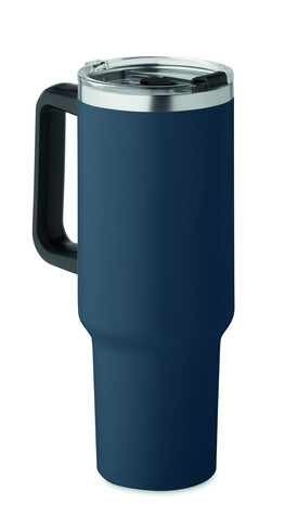 Doppelwandiger Trinkbecher - Marineblau bedrucken, Art.-Nr. MO2327-85 Doppelwandiger Trinkbecher - Marineblau bedrucken, Art.-Nr. MO2327-85