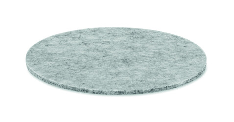 Runder Untersetzer RPET - Grau bedrucken, Art.-Nr. MO2356-07 Runder Untersetzer RPET - Grau bedrucken, Art.-Nr. MO2356-07