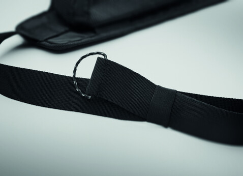 Gürteltasche 420D-Nylon - Schwarz bedrucken, Art.-Nr. MO2392-03