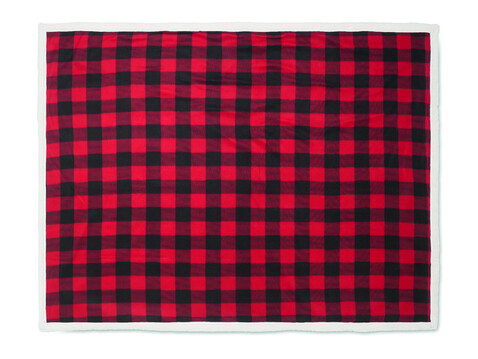 Fleece-Decke RPET - Rot bedrucken, Art.-Nr. MO2394-05 Fleece-Decke RPET - Rot bedrucken, Art.-Nr. MO2394-05