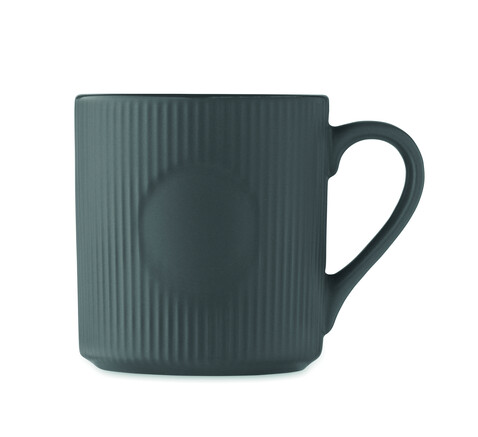 Keramikbecher matt 340ml - Steingrau bedrucken, Art.-Nr. MO2397-15 Keramikbecher matt 340ml - Steingrau bedrucken, Art.-Nr. MO2397-15