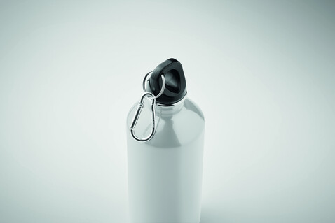 Trinkflasche recycelter 500ml - Weiß bedrucken, Art.-Nr. MO2403-06 Trinkflasche recycelter 500ml - Weiß bedrucken, Art.-Nr. MO2403-06