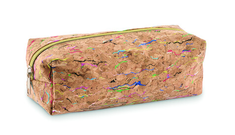 Schlampermäppchen Kork - Beige bedrucken, Art.-Nr. MO2415-13