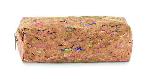 Schlampermäppchen Kork - Beige bedrucken, Art.-Nr. MO2415-13