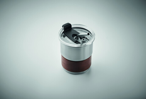 Einwandiger Becher 260 ml - Mattsilber bedrucken, Art.-Nr. MO2423-16 Einwandiger Becher 260 ml - Mattsilber bedrucken, Art.-Nr. MO2423-16
