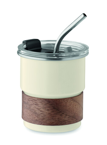 Einwandiger Becher 260 ml - Beige bedrucken, Art.-Nr. MO2423-13 Einwandiger Becher 260 ml - Beige bedrucken, Art.-Nr. MO2423-13