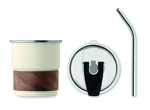 Einwandiger Becher 260 ml - Beige bedrucken, Art.-Nr. MO2423-13 Einwandiger Becher 260 ml - Beige bedrucken, Art.-Nr. MO2423-13