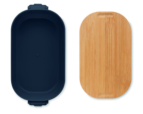 Lunchbox PP 700 ml - Marineblau bedrucken, Art.-Nr. MO2459-85 Lunchbox PP 700 ml - Marineblau bedrucken, Art.-Nr. MO2459-85