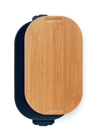 Lunchbox PP 700 ml - Marineblau bedrucken, Art.-Nr. MO2459-85 Lunchbox PP 700 ml - Marineblau bedrucken, Art.-Nr. MO2459-85