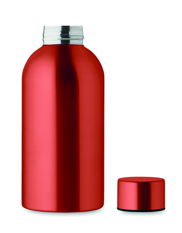 Einwandige Trinkflasche 500 ml - Rot bedrucken, Art.-Nr. MO2516-05