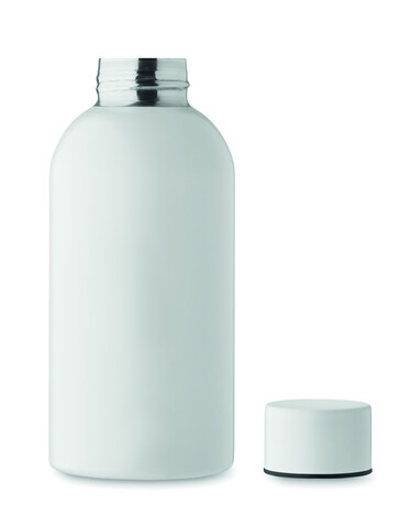 Einwandige Trinkflasche 500 ml - Weiß bedrucken, Art.-Nr. MO2516-06