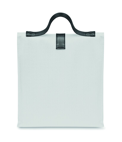 Kühltasche 600D RPET - Weiß bedrucken, Art.-Nr. MO2557-06 Kühltasche 600D RPET - Weiß bedrucken, Art.-Nr. MO2557-06