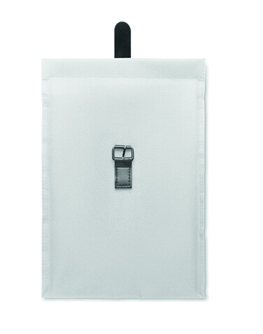 Kühltasche 600D RPET - Weiß bedrucken, Art.-Nr. MO2557-06 Kühltasche 600D RPET - Weiß bedrucken, Art.-Nr. MO2557-06