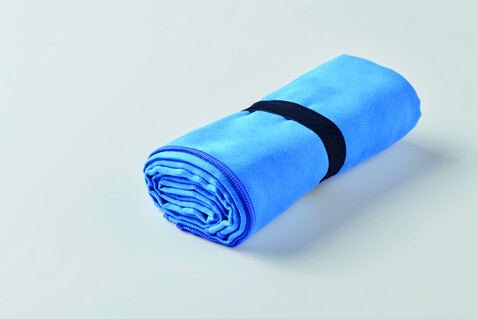 Sport-/Strandtuch Mikrofaser - Blau bedrucken, Art.-Nr. MO2583-04 Sport-/Strandtuch Mikrofaser - Blau bedrucken, Art.-Nr. MO2583-04