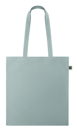 Einkaufstasche Fairtrade 180g - Grau bedrucken, Art.-Nr. MO2589-07 Einkaufstasche Fairtrade 180g - Grau bedrucken, Art.-Nr. MO2589-07