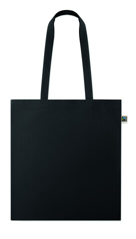 Einkaufstasche Fairtrade 180g - Schwarz bedrucken, Art.-Nr. MO2589-03 Einkaufstasche Fairtrade 180g - Schwarz bedrucken, Art.-Nr. MO2589-03