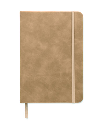 DIN A5 Smokey Notizbuch PU - Khaki bedrucken, Art.-Nr. MO2664-39
