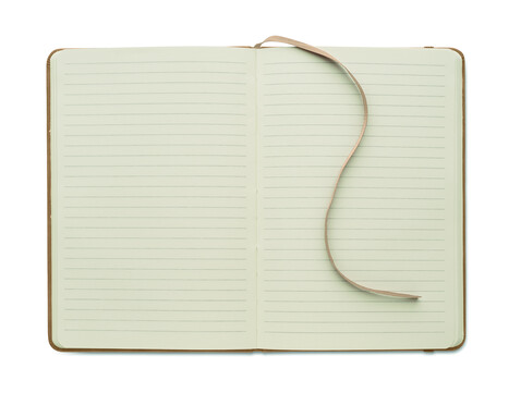 DIN A5 Smokey Notizbuch PU - Khaki bedrucken, Art.-Nr. MO2664-39