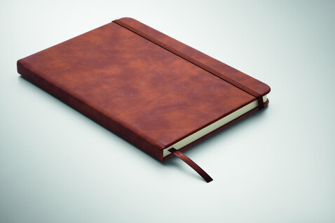 DIN A5 Smokey Notizbuch PU - Braun bedrucken, Art.-Nr. MO2664-01 DIN A5 Smokey Notizbuch PU - Braun bedrucken, Art.-Nr. MO2664-01
