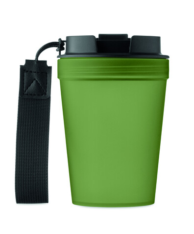 Einwandiger Becher 300 ml - Dunkelgrün bedrucken, Art.-Nr. MO2670-60 Einwandiger Becher 300 ml - Dunkelgrün bedrucken, Art.-Nr. MO2670-60