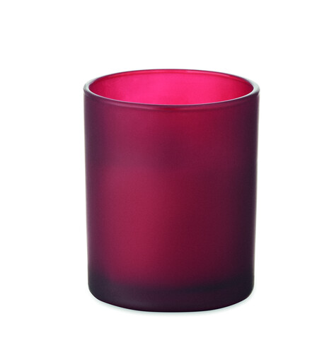 Kerze aus Pflanzenwachs 80 g - Bordeaux bedrucken, Art.-Nr. MO2708-02 Kerze aus Pflanzenwachs 80 g - Bordeaux bedrucken, Art.-Nr. MO2708-02