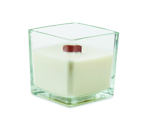 Kerze aus Pflanzenwachs 600g - Transparent bedrucken, Art.-Nr. MO2711-22