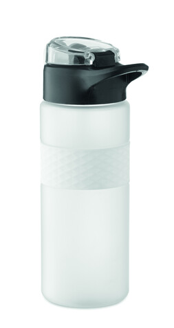 Trinkflasche RPET 700ml - Transparent Weiß bedrucken, Art.-Nr. MO2755-26 Trinkflasche RPET 700ml - Transparent Weiß bedrucken, Art.-Nr. MO2755-26
