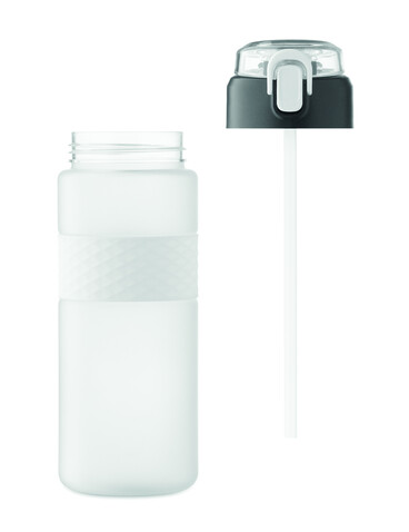 Trinkflasche RPET 700ml - Transparent Weiß bedrucken, Art.-Nr. MO2755-26 Trinkflasche RPET 700ml - Transparent Weiß bedrucken, Art.-Nr. MO2755-26